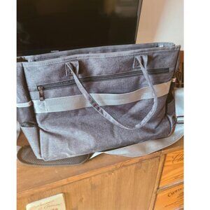 Middle Size Computer Messenger Teacher Bag with 15.6'' Padded Laptop Sleeve